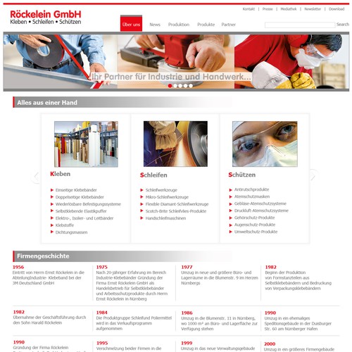 Web page design contest entry by Spcr15feb