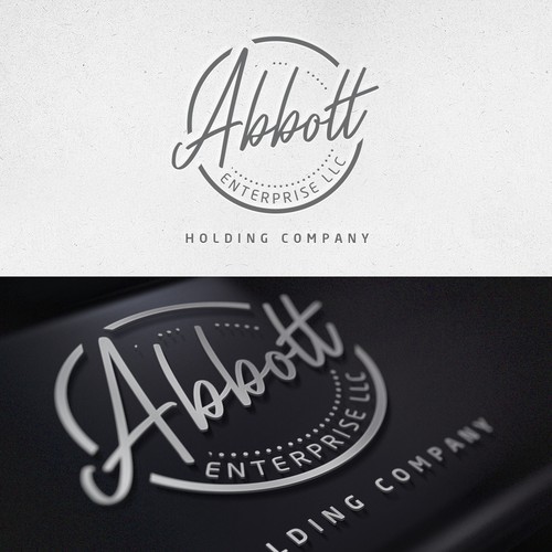 Abbott Enterprise Logo Design by DeusKaos