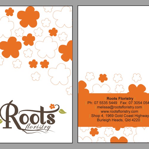 New stationery wanted for Roots Floristry Réalisé par Krizzey