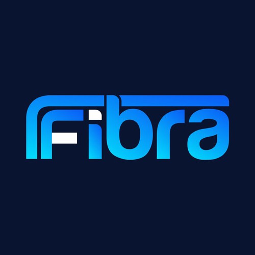 Logo for Fiber Internet Provider Diseño de Meena D.
