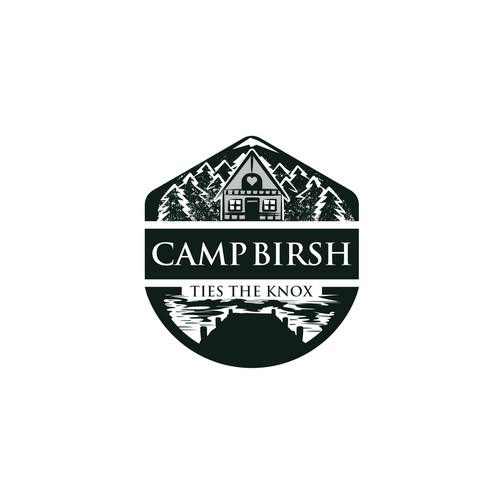 Design Our Camp-Themed Wedding Logo! Diseño de MagsArt