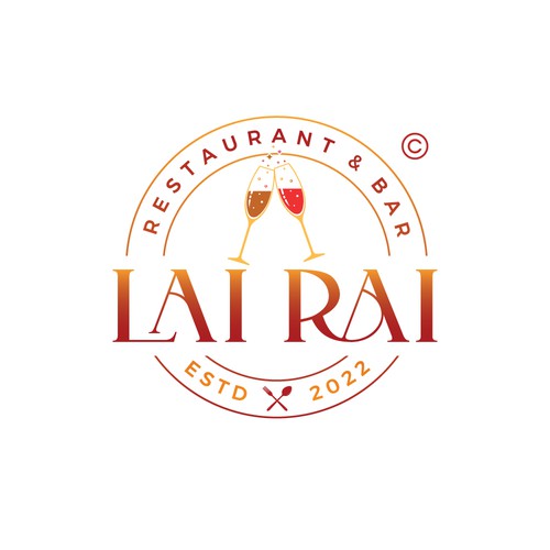 Design an approachable logo for a Vietnamese American fusion restaurant and bar - Lai Rai Design by Ruve