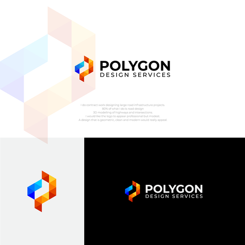 Small engineering startup needs geometric logo! Design by INSPart