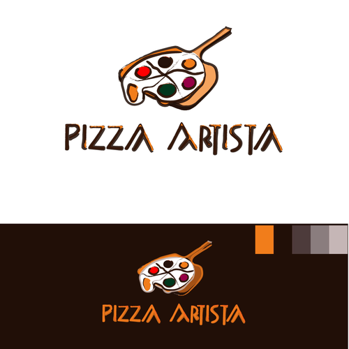 Need a colorful yet simple logo for my Pizza restaurant to appeal to the younger crowd Design by cimpi