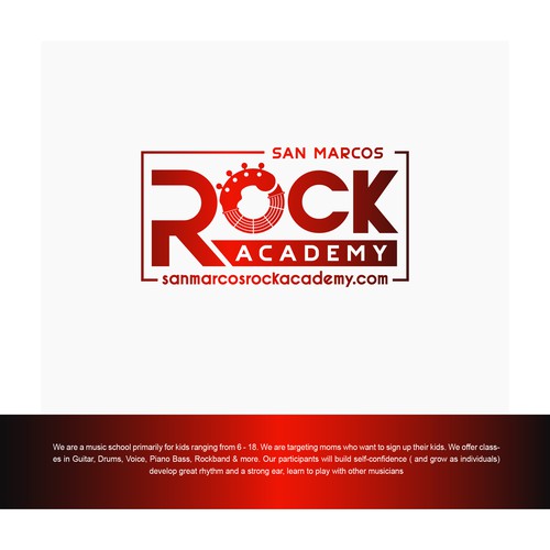 San Marcos Rock Academy Design by HK.designs