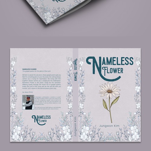 Nameless Flower Book Cover Design Design by CUPEDIUM