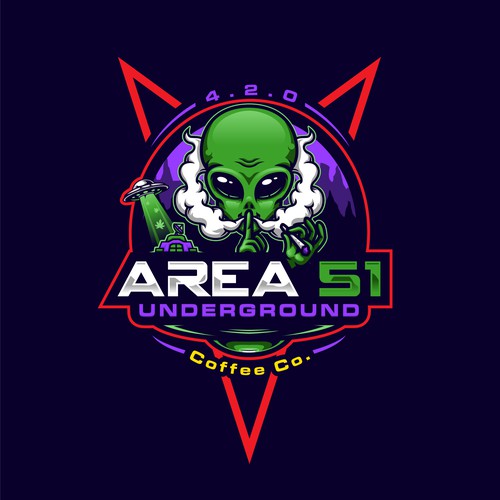 Secret base needs logo, can you keep a secret? Could lead to more. Design by Gr8 ART