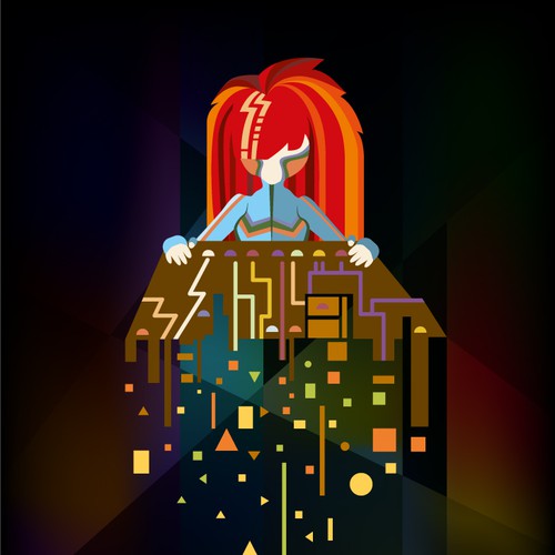 Mary Maksimovaさんの99designs community contest: create a Daft Punk concert posterデザイン