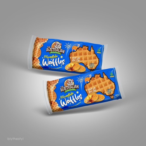 Waffle Packet Design Design by marketingmaster