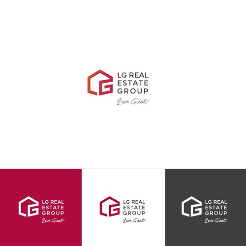 Create a modern, bold, and sleek logo for LG Real Estate Group Design by Ana Carri