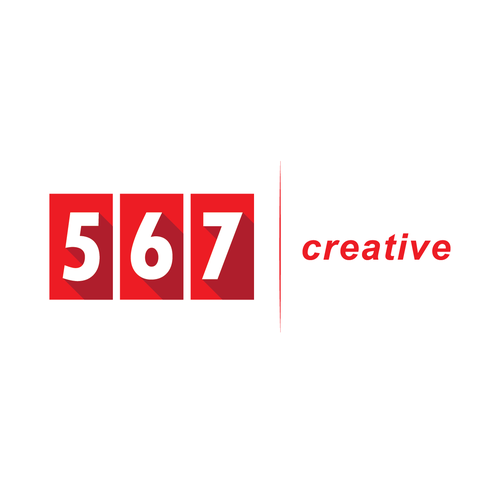 Create a logo to build an online brand around by using numbers. Design by panji_anang