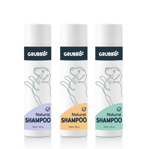 Design label for dog shampoo Design réalisé par Ange!a