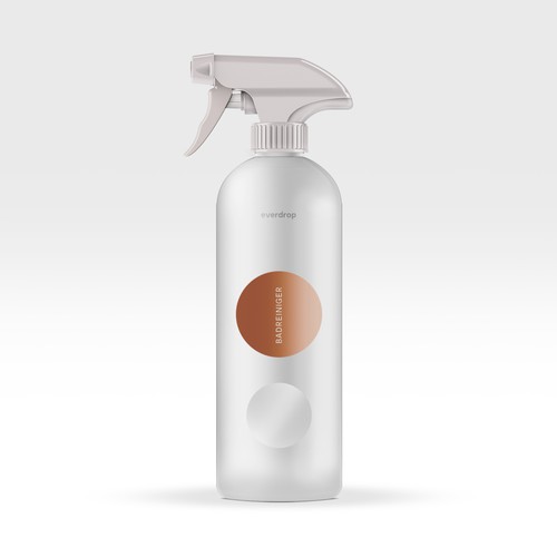 Premium Spray Bottle and Packaging for Cleaning Supplies Design by Jorge Ros