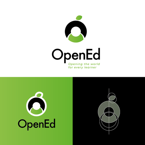 Design a timeless logo for the future of education. The world has changed. The future is open. Design by Cirque du Franka