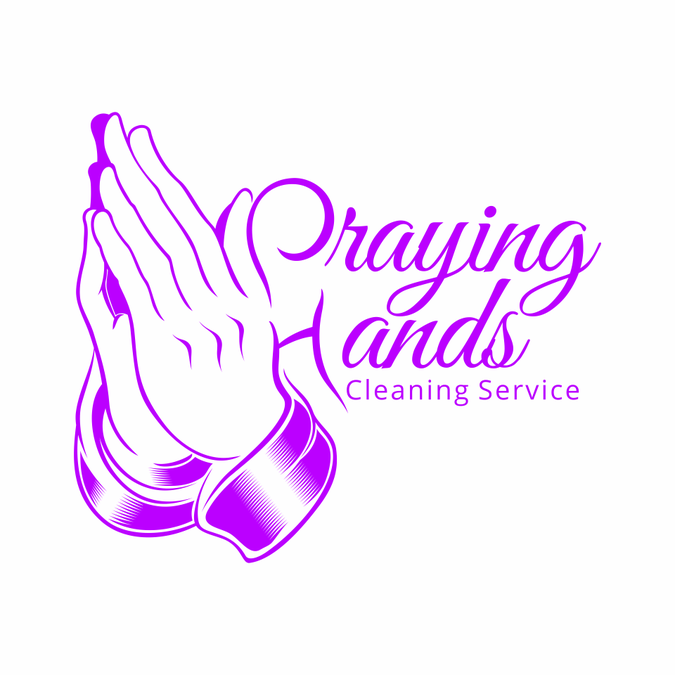 Praying Hands Logo Design