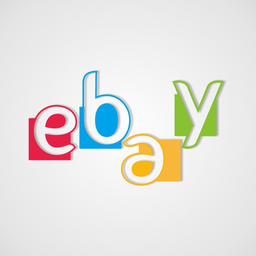 Design 99designs community challenge: re-design eBay's lame new logo! por independent design*