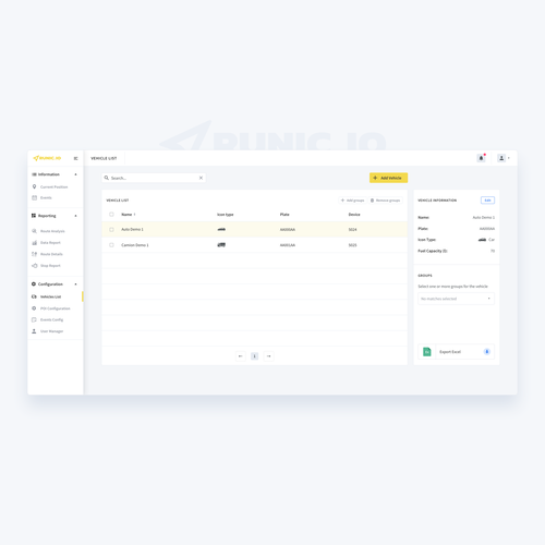 Runic.io GPS tracking web application refactoring Design by Sasha Grey