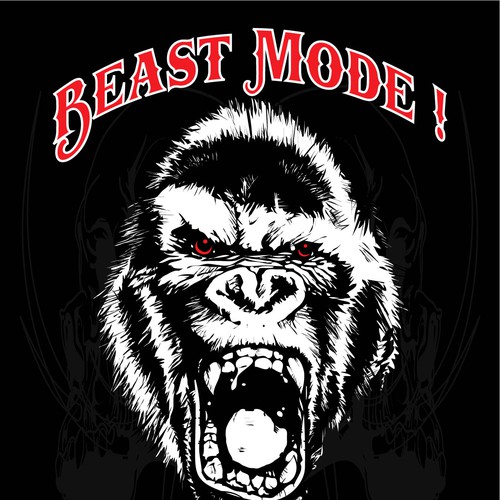 MMA Fighter Tshirt For Grimey Gorilla Design by artg