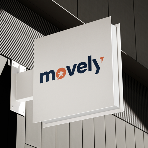 movely wesbite logo design Design by zudsign