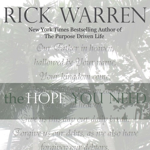 Design Rick Warren's New Book Cover Design by aReedDesign