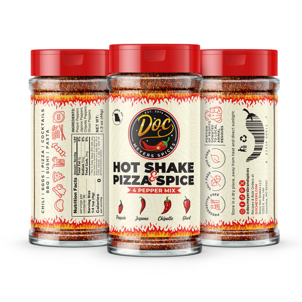 Spice Jar Label / Pepper Mix