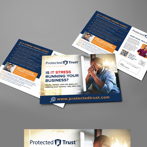 Postcard, flyer or print contest entry by Graphics House