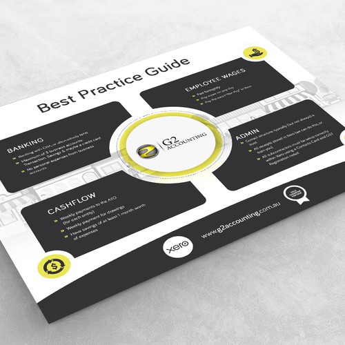 Accounting Client Best Practice - "infographic" Design by Y&B