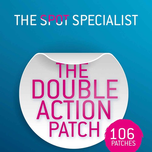 Pimple Patch PACKAGING to appeal to FEMALE BEAUTY user Design by Designer Group