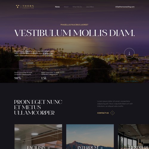 Design for consultant company in Marbella Design by sokolskiyDesign