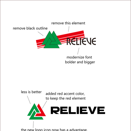 Relieve International LOGO Design by El Phixel Designs