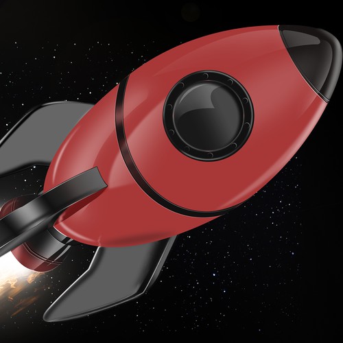 Modernized Rocket Graphics Design Branding Asset Design von nme2009