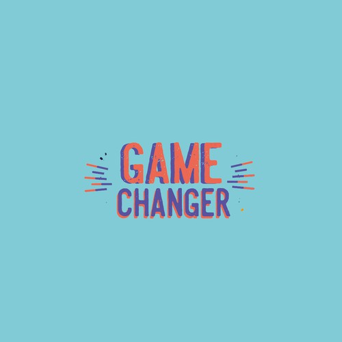 An empowering and inspirational logo for Game Changer: podcast & club Design by Swing la baguette