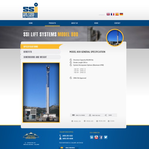 Tundra Process Solutions Ltd. needs a new website design Diseño de pixelR