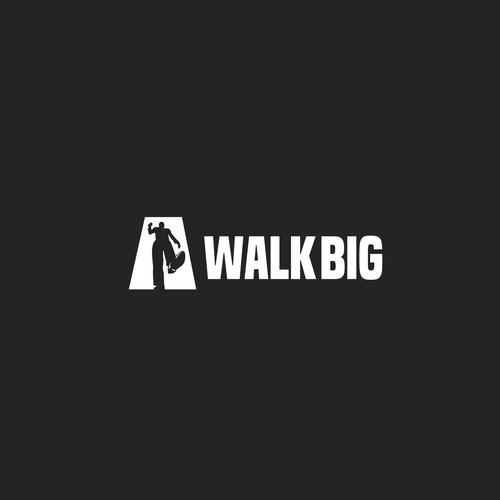 Create a logo for Walk Big, an online media company Design by bisbidesign