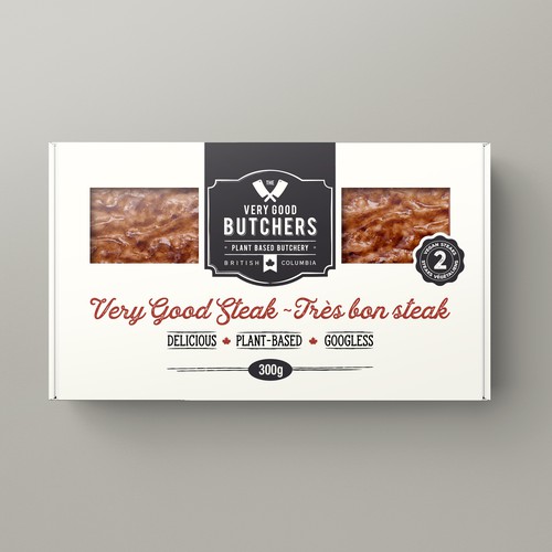 Design Packaging for a Plant-Based Butcher Design by Dimanist