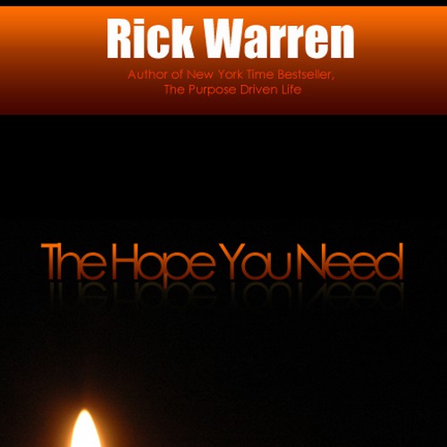 Design Rick Warren's New Book Cover Diseño de dark_angel