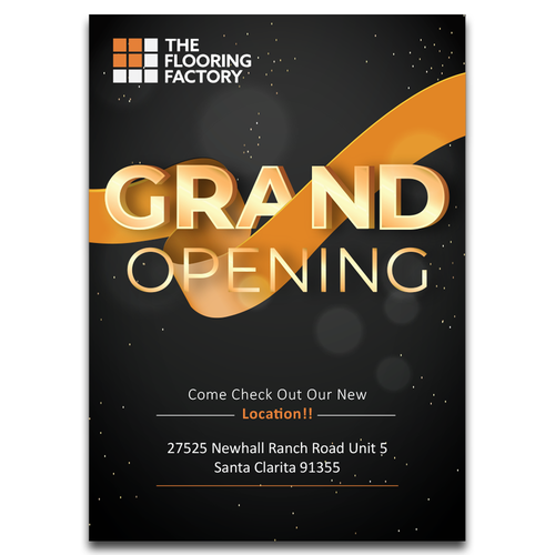 Grand Opening Flyer Design por AbhisheCreatives