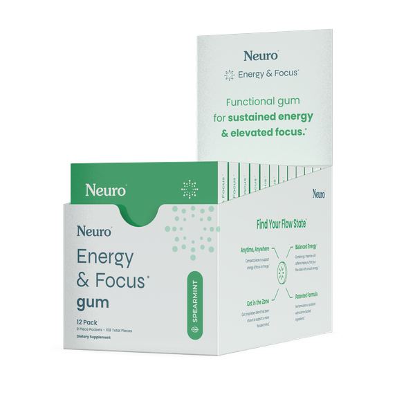 Neuro gum ENERGY & FOCUS PACKAGING DESIGN