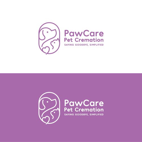 "Modern Whimsical Pet Cremation logo" winning Logo design