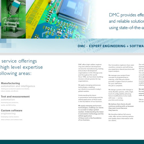 Corporate Brochure - B2B, Technical  Ontwerp door Antea