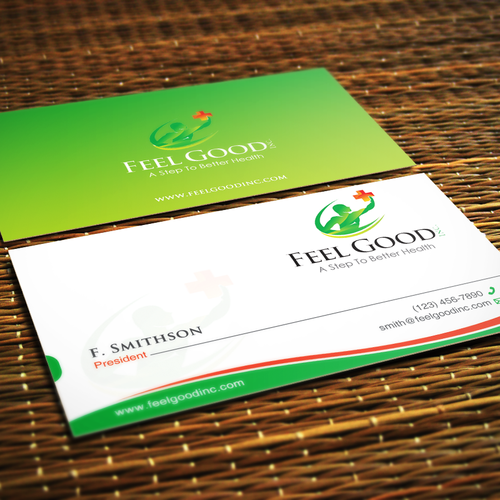 A Step To Better Health - Business card for the medical industry Design by ™SF_Design™