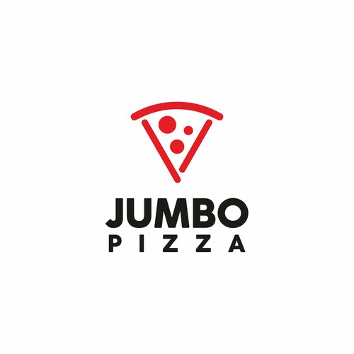 Jumbo Pizza logo Design by MP_ graphic designer