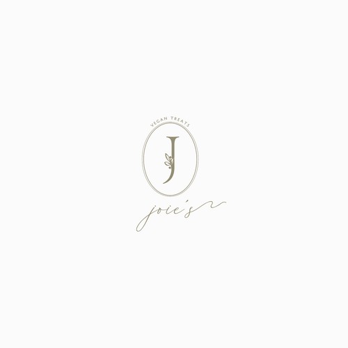 Logo design for local vegan dessert company with vintage French bakery feel Design by tetiana.syvokin