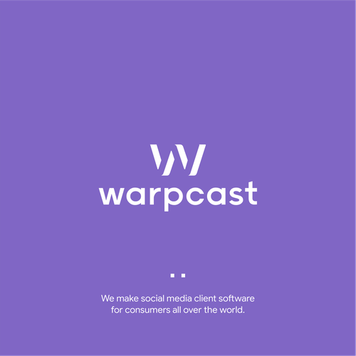 Warpcast logo Design réalisé par Petros_SP