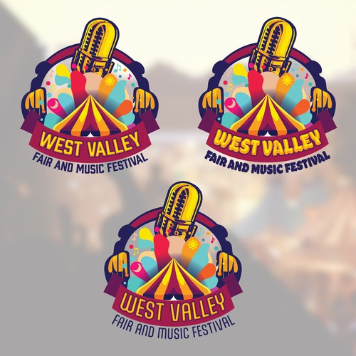 Logo design for West Valley Fair & Music Festival Design by kehapictures