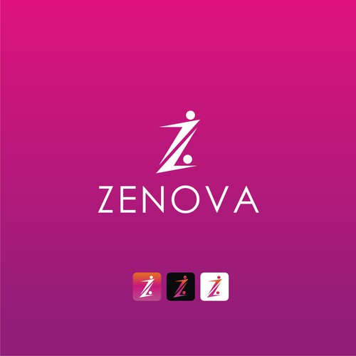 Zenova Logo: Revolutionary suite of health and wellness mobile apps Design by herudako