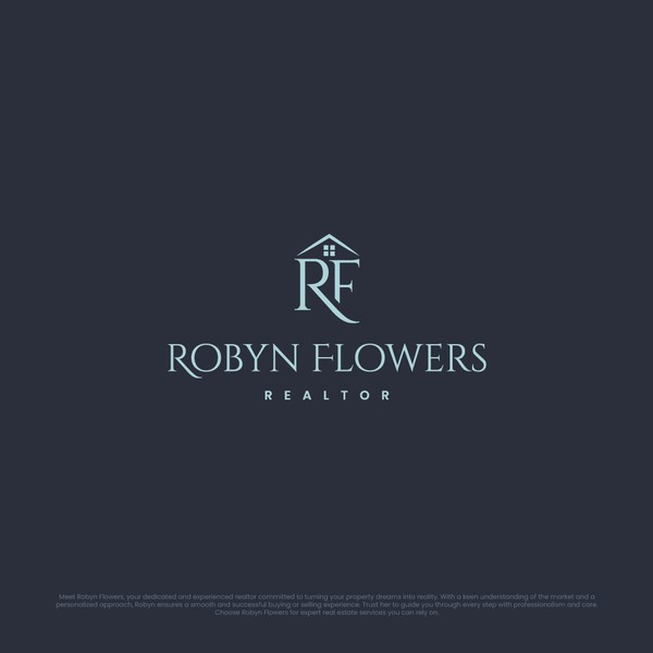 Design by Dj Saifee titled "Logo design for a Realtor."