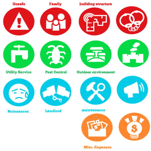 Design of 14 Icons Diseño de hilmanhgb