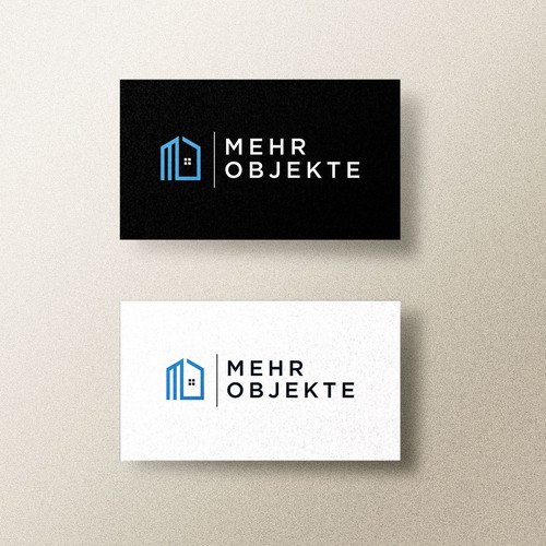 Corporate identy and logo for real estate marketing agency Design by apptact