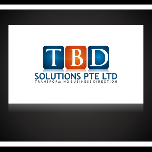 logo for TBD Solutions Pte. Ltd. Design by popay